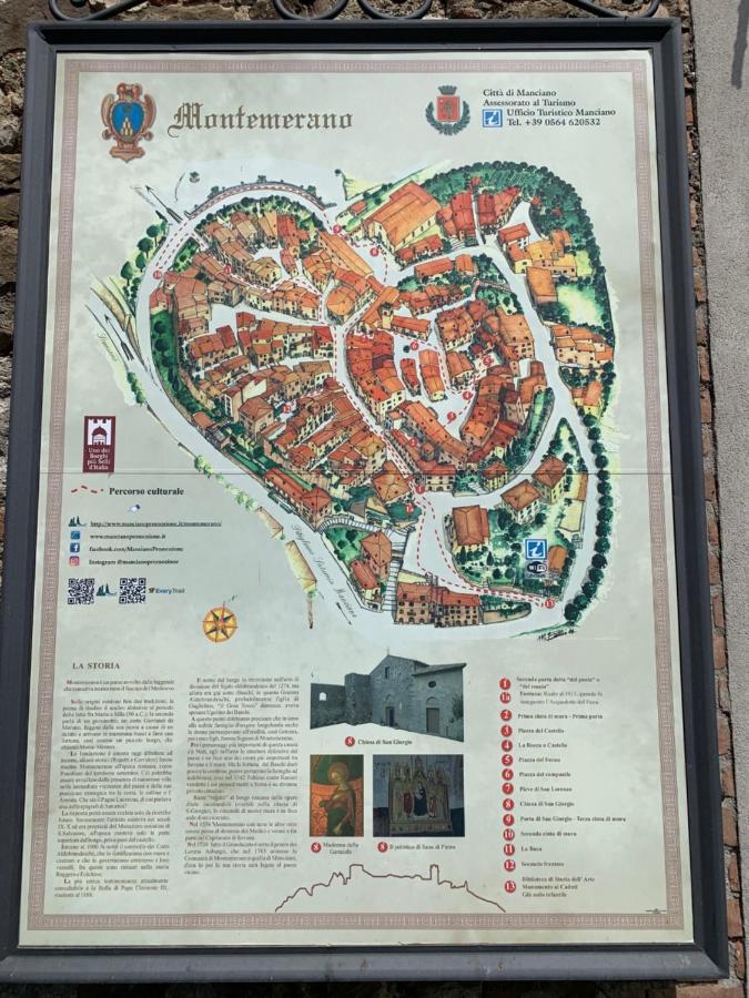Inn Piazza In Montemerano, The Heart Of Tuscany Екстер'єр фото